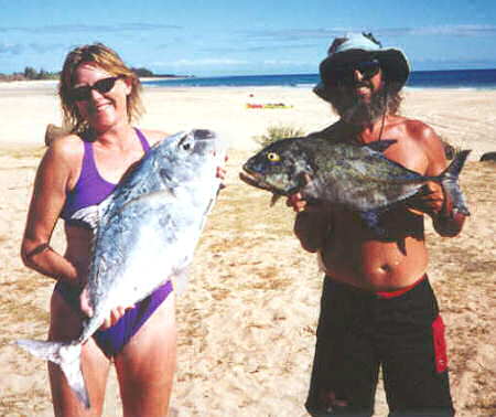 Jane and Jeff with their fine catches